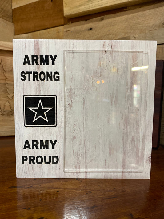 Military Strong Photo Frame