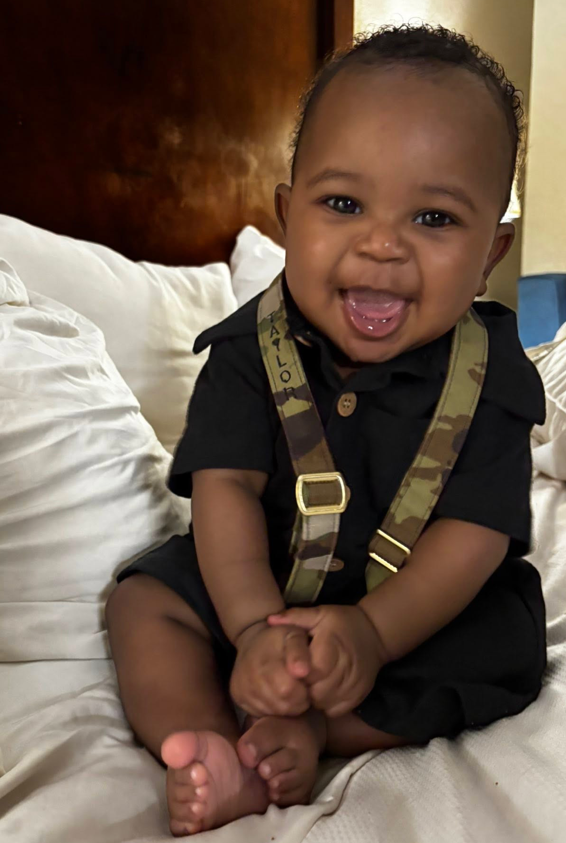 Personalized Camo Children's Suspenders