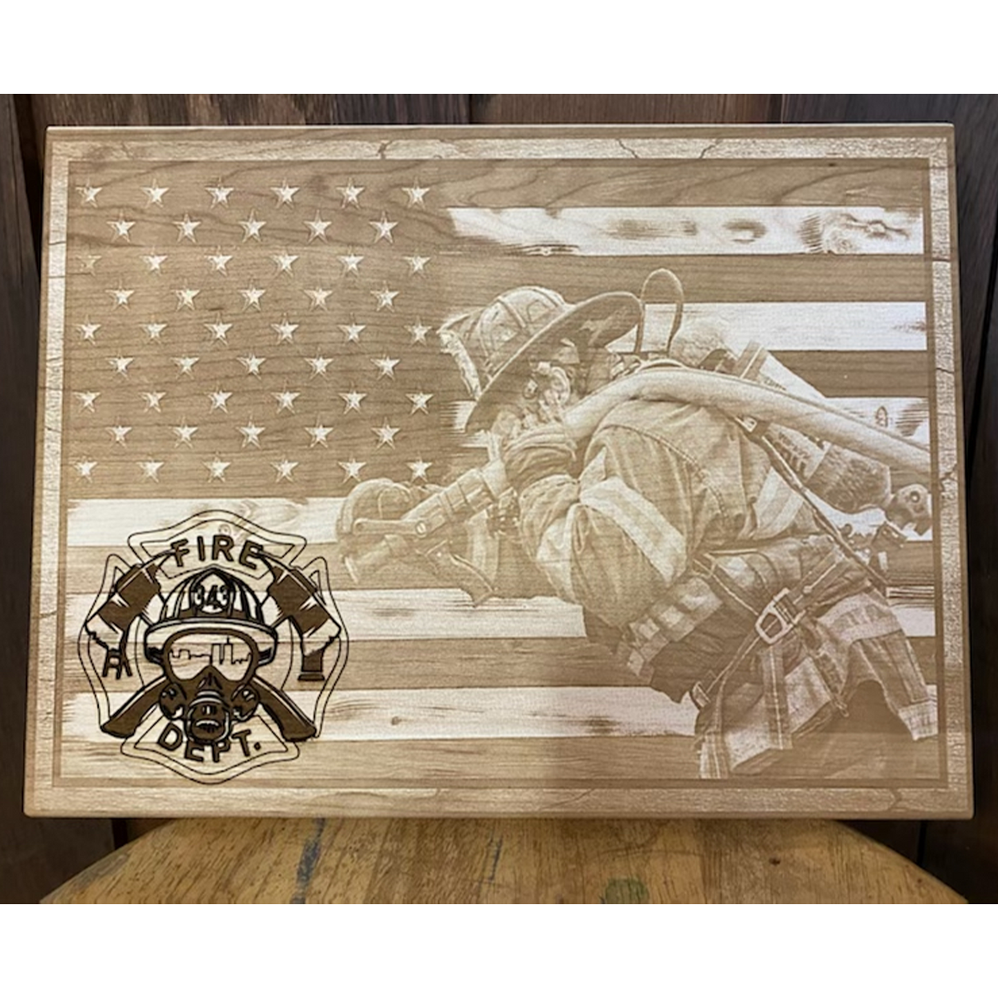 Firefighter's Plaque