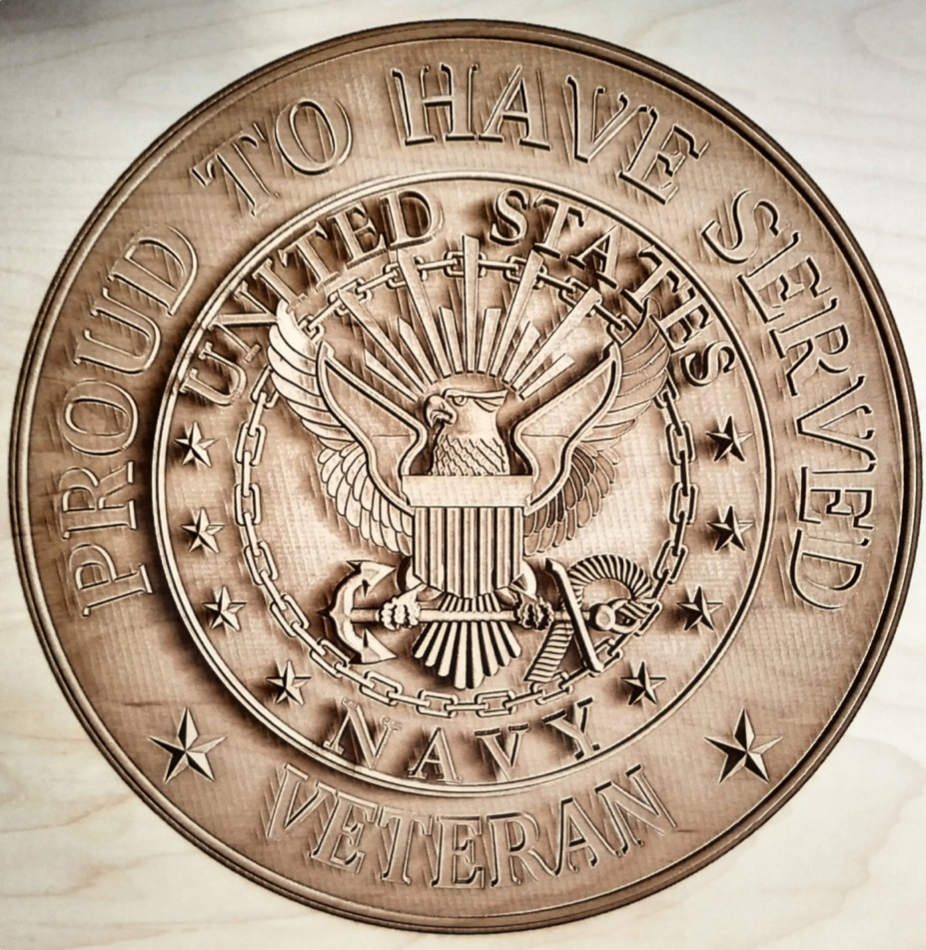 Proud To Have Served | Navy Veteran Plaque